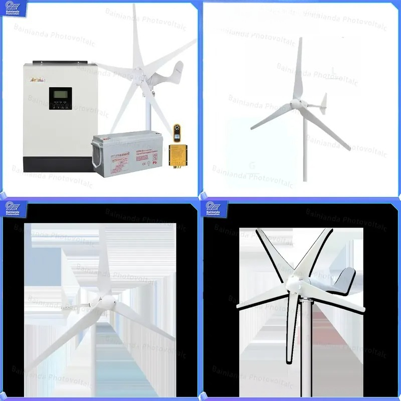Renewable Energy Grid - Kit Generator Turbin Angin 1000W Sistem