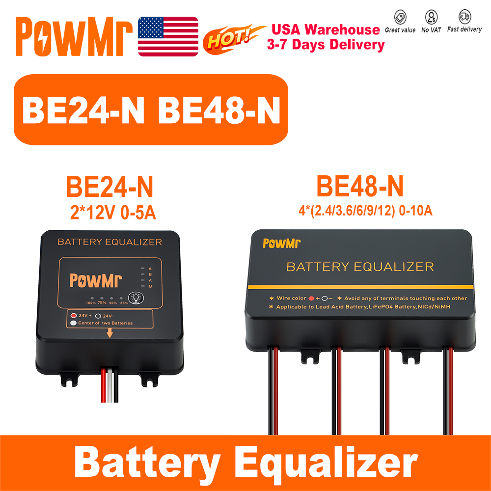 Renewable Energy Systems - PowMr USA 24V 48V Battery Equalizer