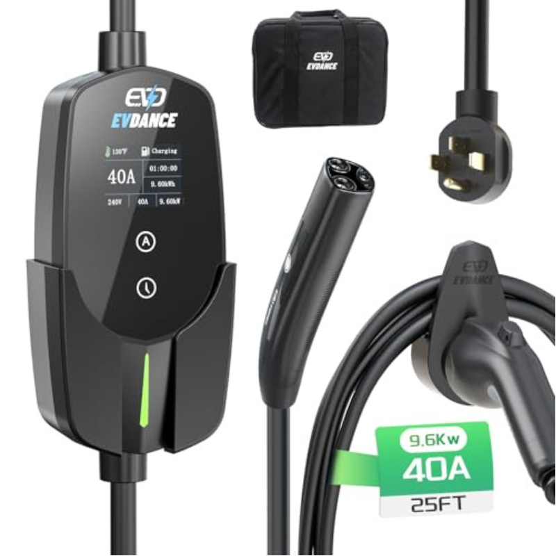 Ev Charger Wallbox - EVDANCE Pengisi Daya EV Portabel untuk