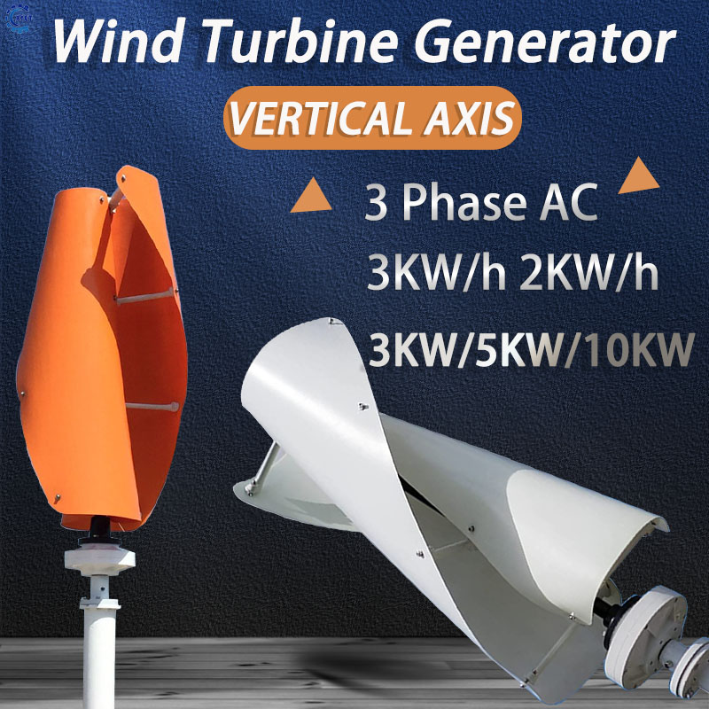 Renewable Energy Grid - Generator Energi Bebas 10KW Sistem Sumbu