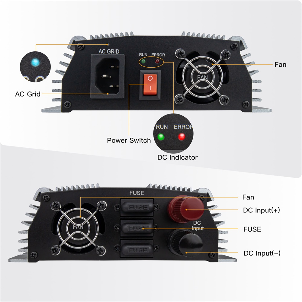 Inverter tenaga surya mikro da - Renewable Energy Systems ulasan dan harga