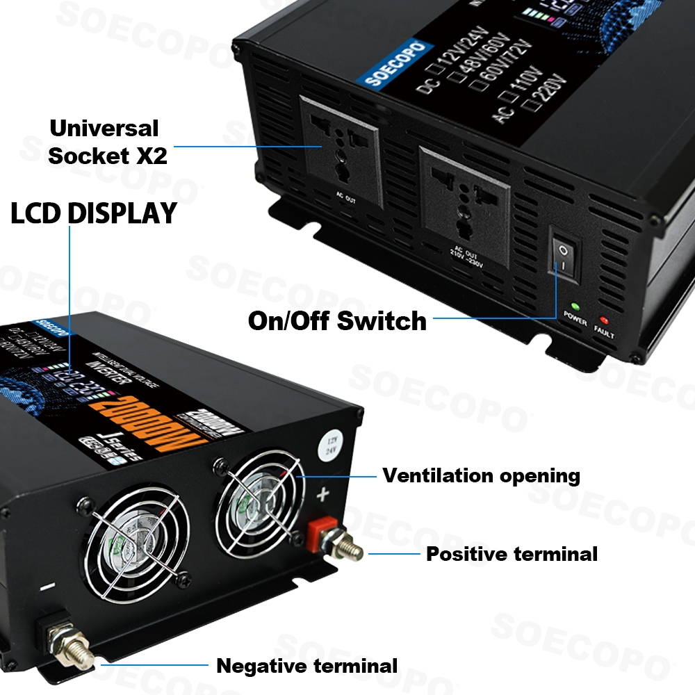 Inverter Pintar 20000W - Input - Renewable Energy Systems ulasan dan harga