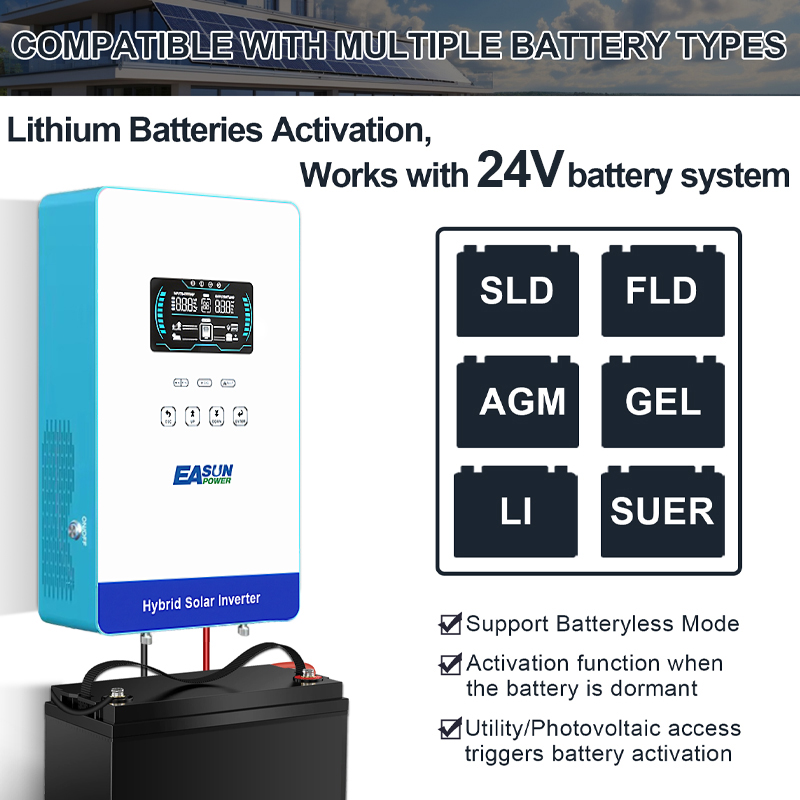 EASUN POWER Inverter 4KW 110V  - Renewable Energy Systems ulasan dan harga