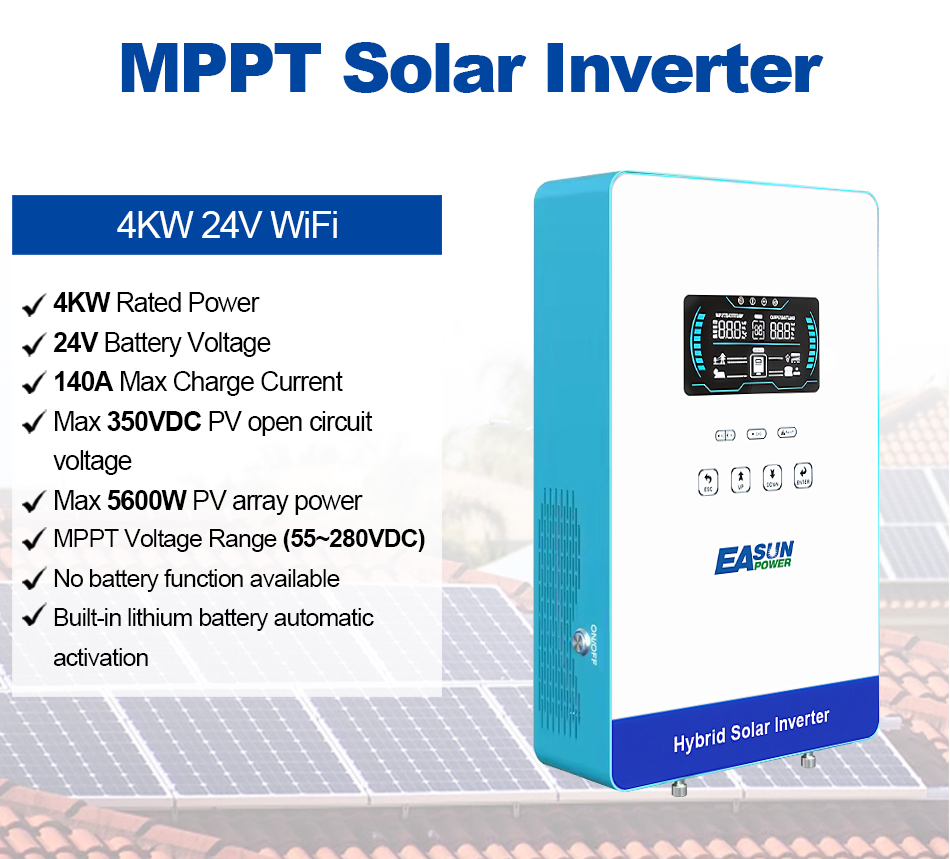 EASUN POWER Inverter 4KW 110V  - Renewable Energy Systems ulasan dan harga