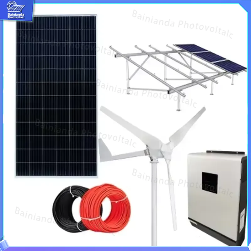 3KW 5KW 10KW Sistem Tenaga Hib - Renewable Energy Grid ulasan dan harga