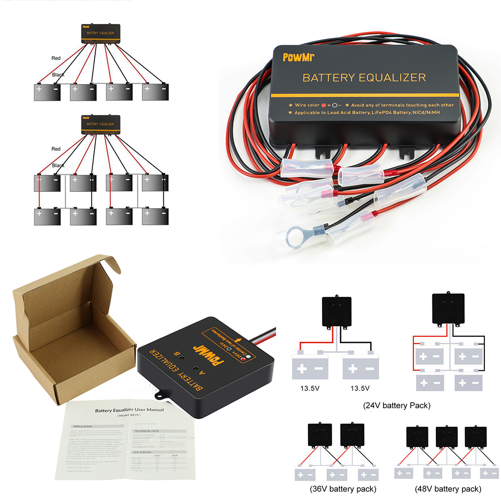PowMr USA 24V 48V Battery Equa - Renewable Energy Systems ulasan dan harga