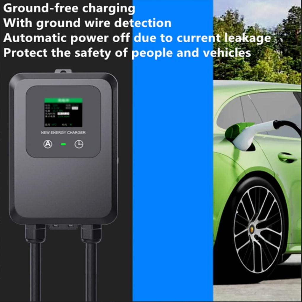 Pengisi daya EV layar LCD warn - Ev Charger Wallbox ulasan dan harga