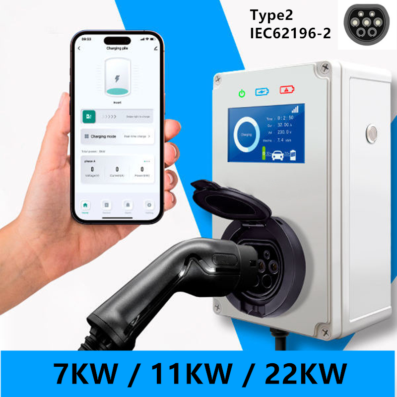 Pengisi Daya EV Tipe 2 32A 7KW - Ev Charger Wallbox ulasan dan harga