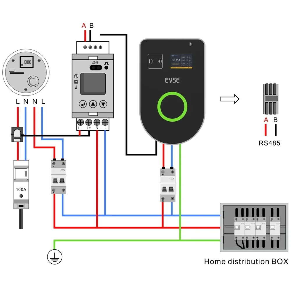 Pengisi Daya EV AC 11KW, Aplik - Ev Charger Wallbox ulasan dan harga