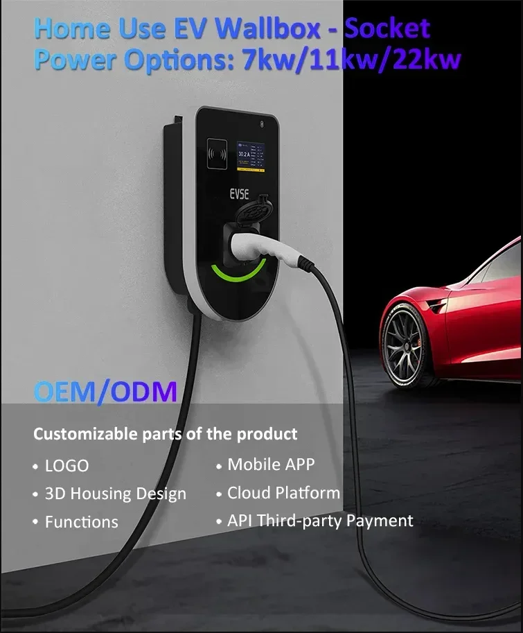 Pengisi Daya EV AC 11KW, Aplik - Ev Charger Wallbox ulasan dan harga