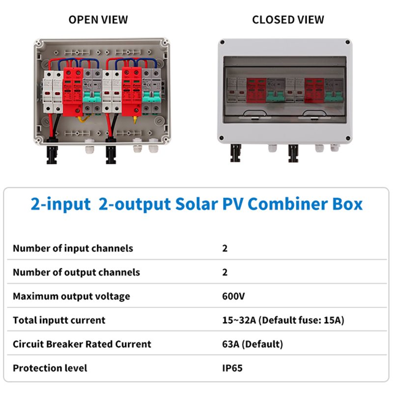 Kotak Kombiner PV Kawat Tembag - Renewable Energy Systems ulasan dan harga