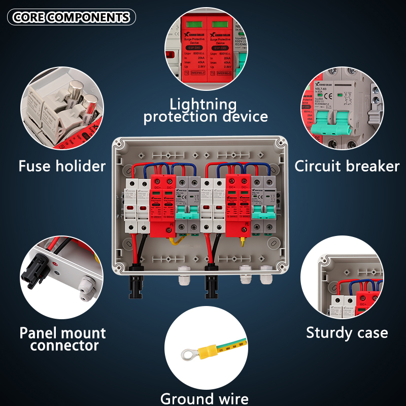 Kotak Kombiner PV Kawat Tembag - Renewable Energy Systems ulasan dan harga